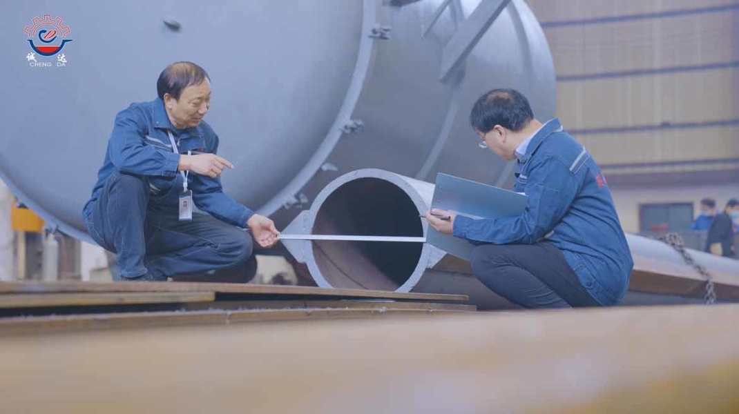 Shaanxi CHENGDA Industry Furnace MAKE Co., Ltd. উত্পাদক উত্পাদন লাইন