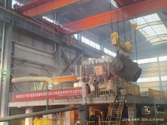 Hot Molten Slag Conditioning Furnace with Private customization