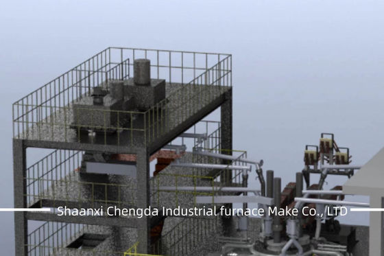 ত্রিমুখী অনুঘটক চিকিত্সা বৈদ্যুতিক চুলা সরঞ্জাম