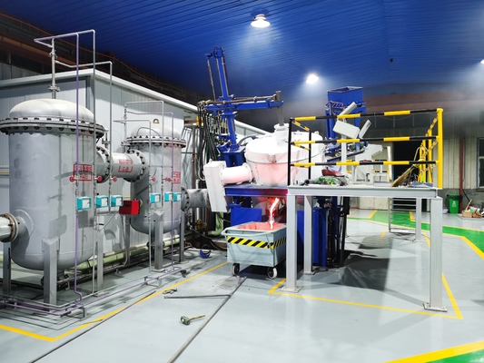 OEM ইন্ডাস্ট্রিয়াল ডিসি ইলেকট্রিক আর্ক ফার্নেস আইএসও 9001 স্টিল ফ্লিটিং সরঞ্জাম