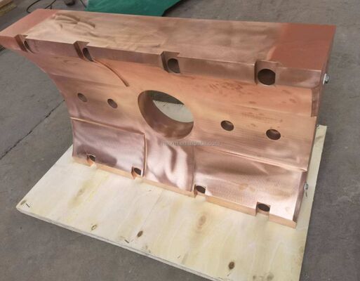 ইলেকট্রোড কন্ডাক্টিভ আর্মের জন্য তামার যোগাযোগের চোয়াল ইলেকট্রিক আর্ক ফার্নেসের জন্য EAF LRF